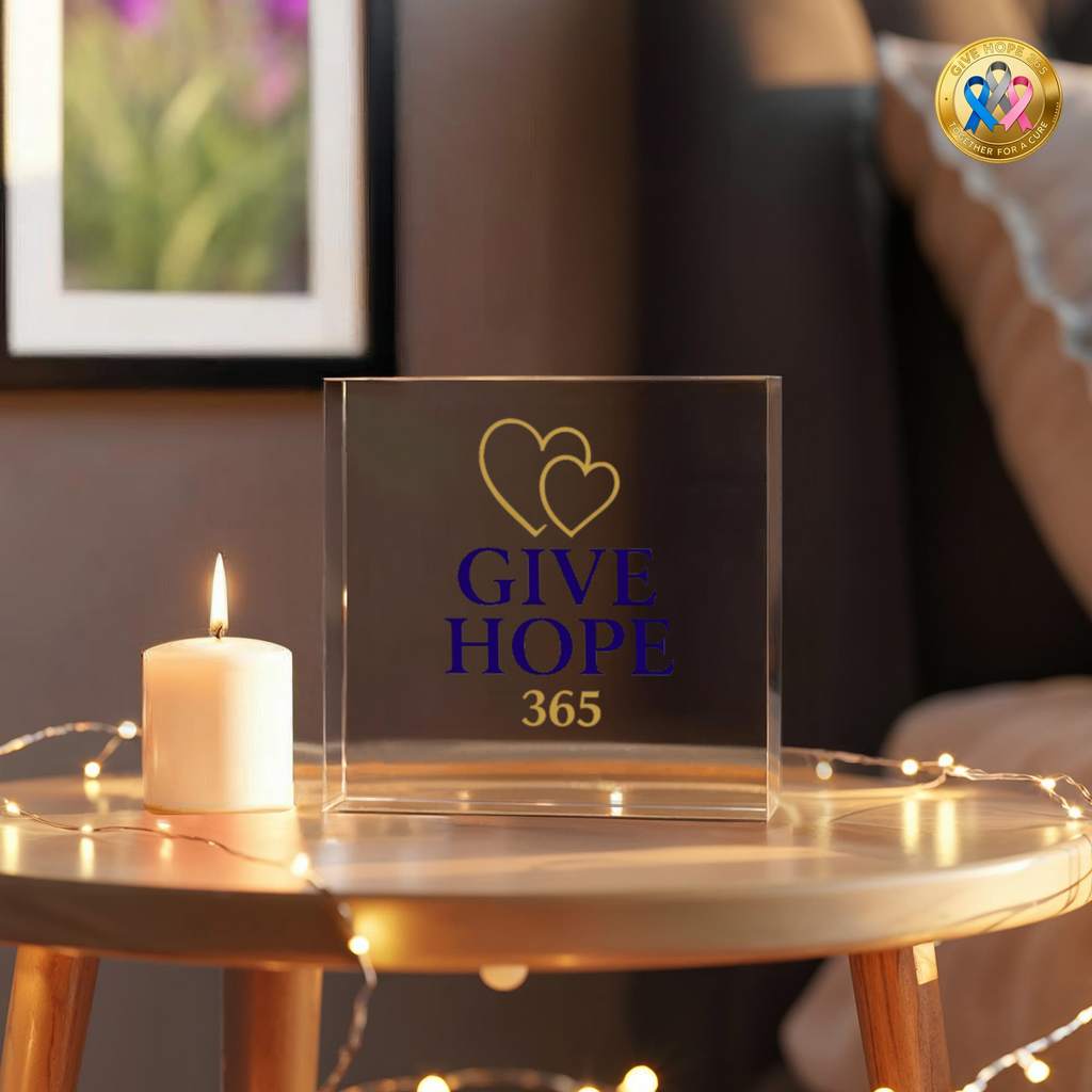 Give Hope Acrylic Block