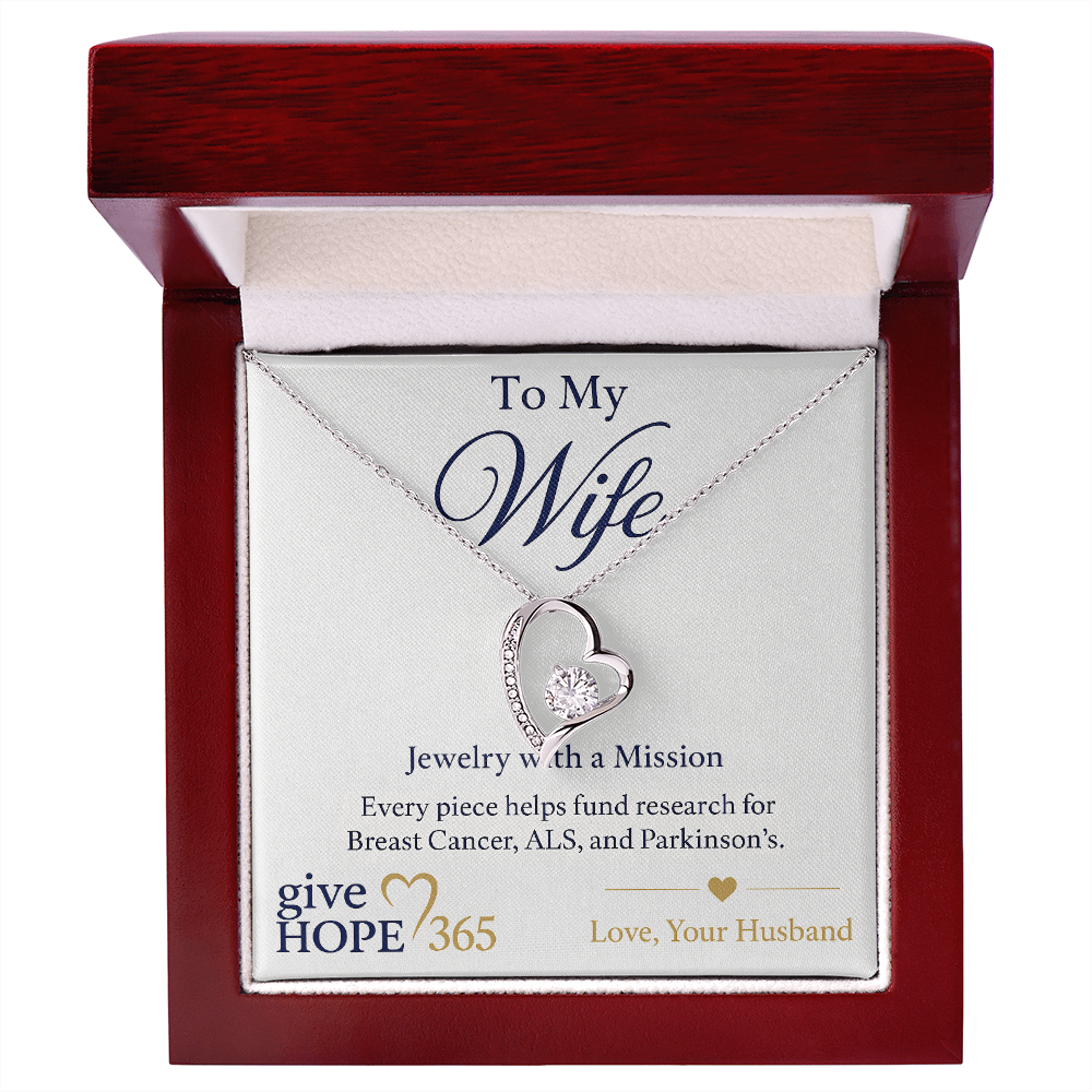 Give Hope Forever Love Necklace - My Wife