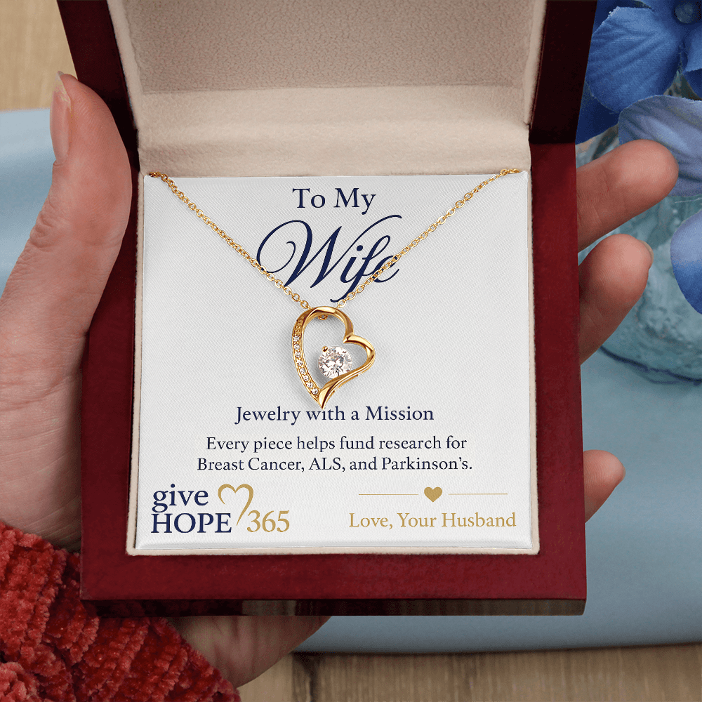 Give Hope Forever Love Necklace - My Wife
