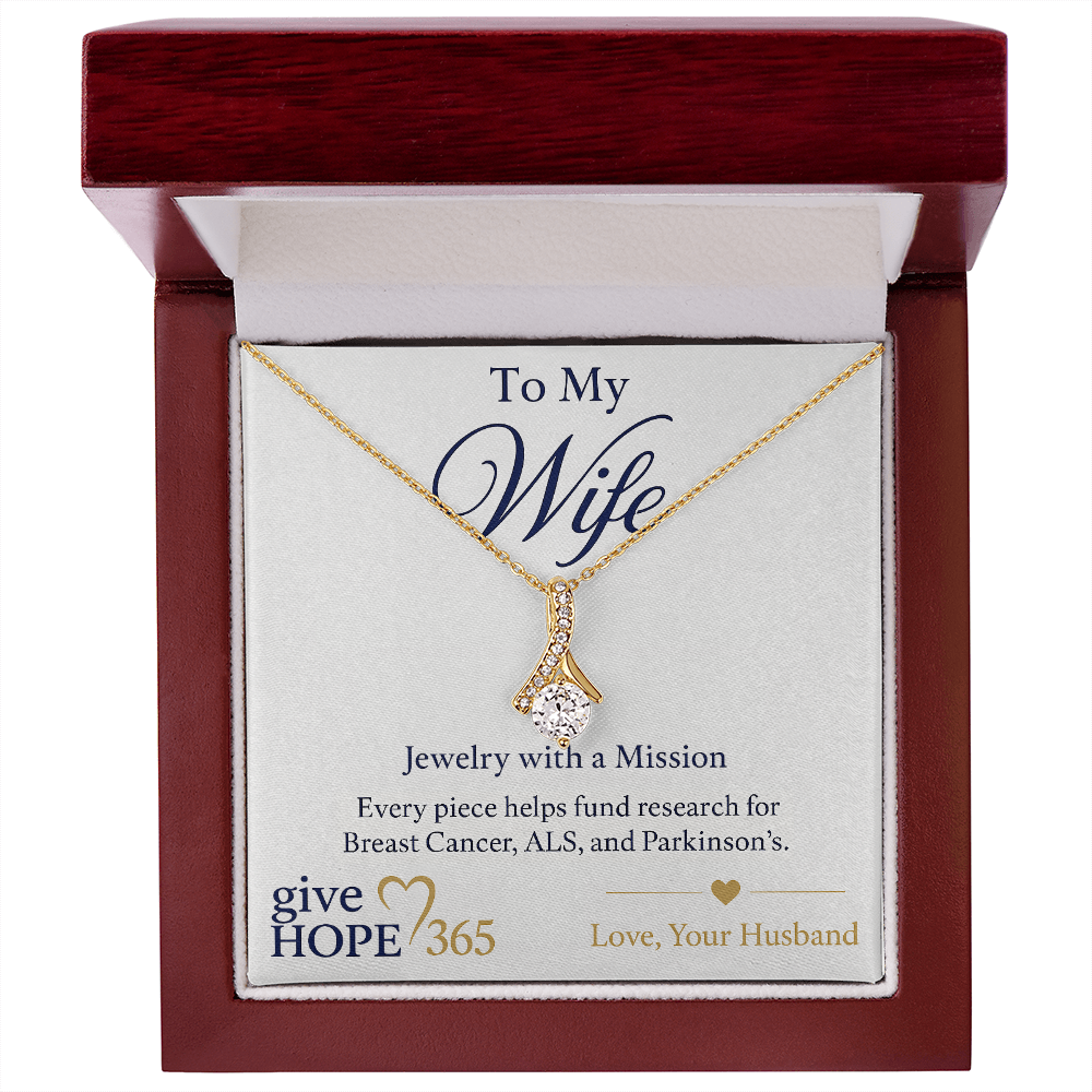 Give Hope Alluring Beauty Necklace - My Wife