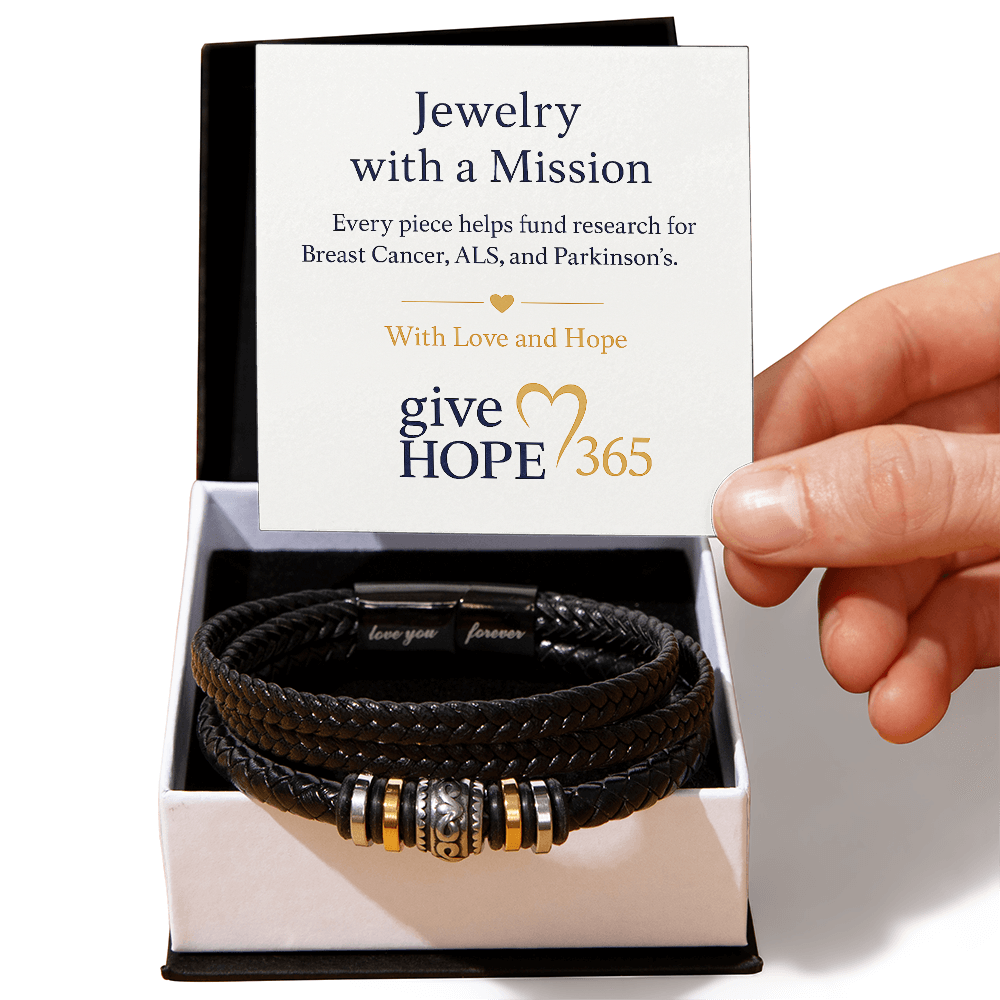 Give Hope Love Forever Bracelet