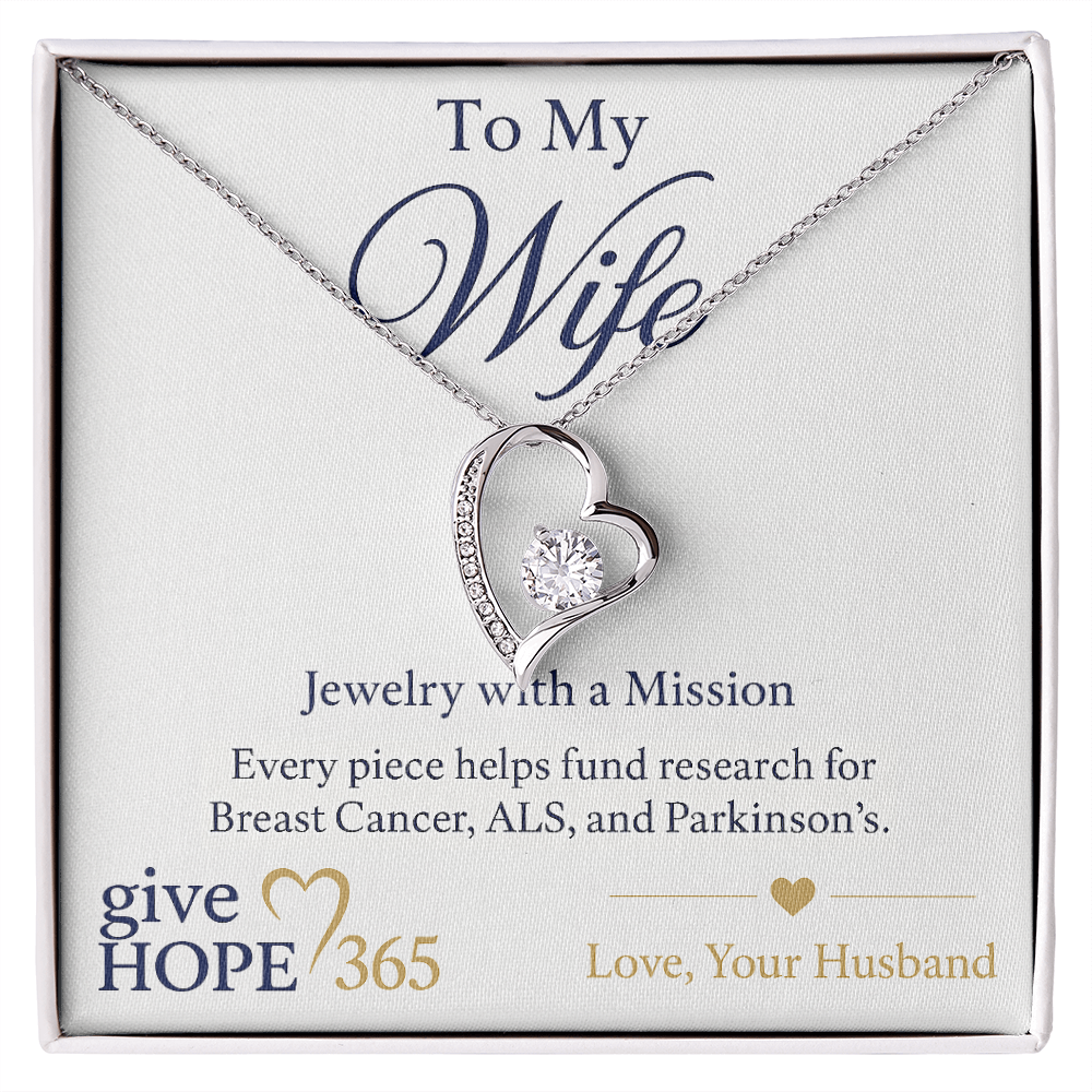 Give Hope Forever Love Necklace - My Wife
