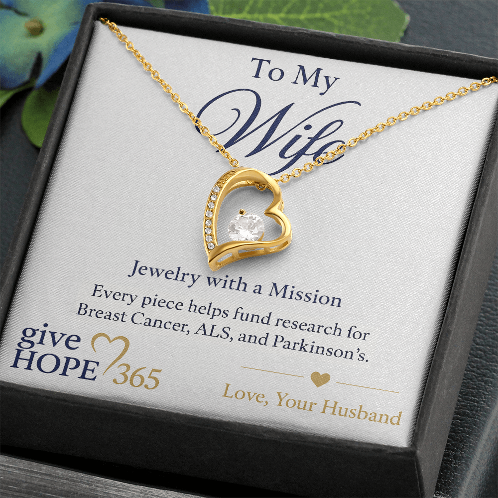 Give Hope Forever Love Necklace - My Wife