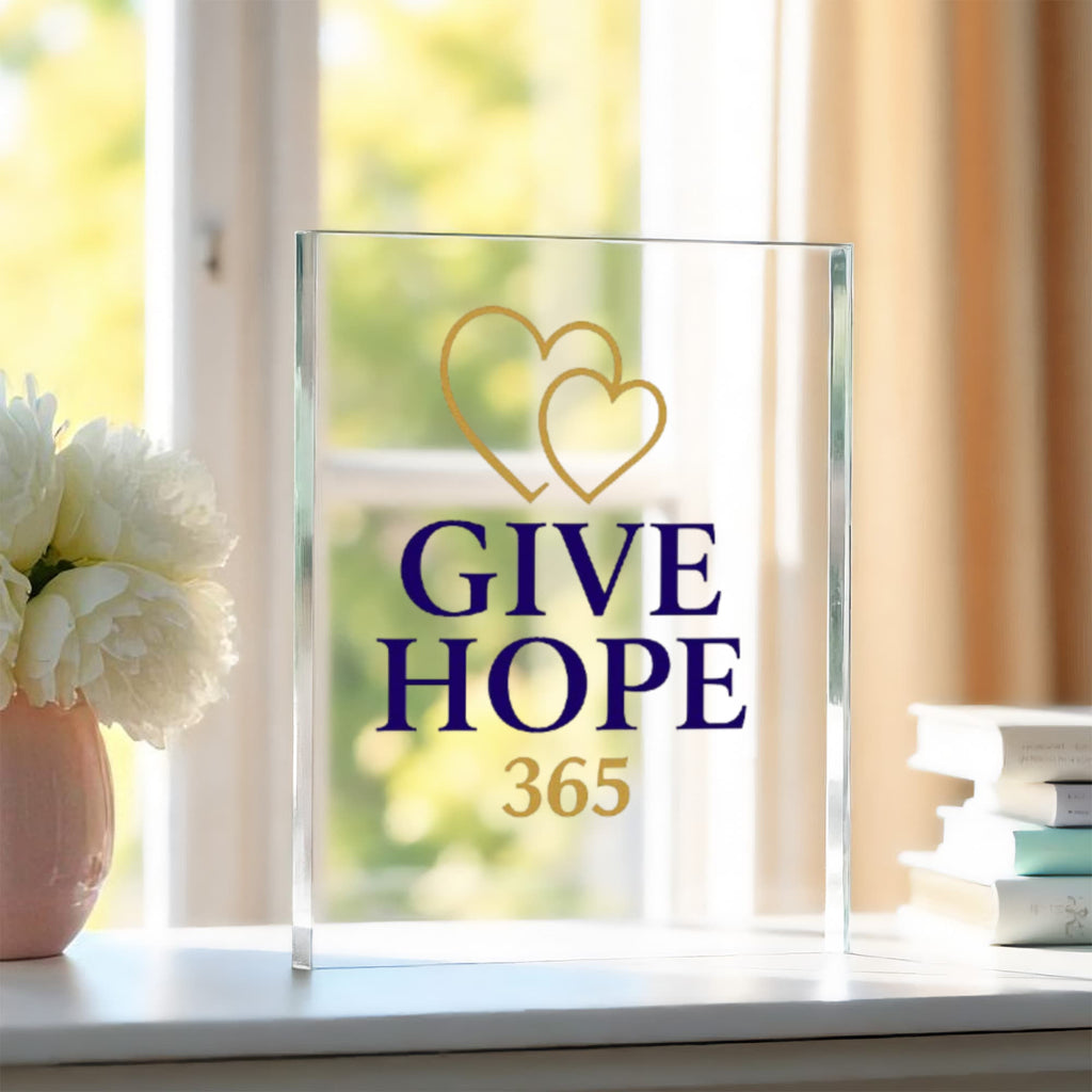 Give Hope Acrylic Block